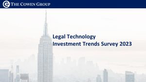Investment Trends Survey 2023